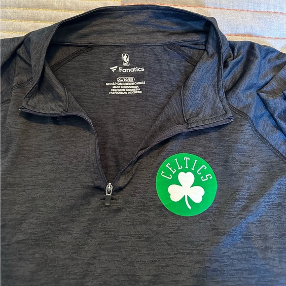 🏀Celtics☘️🍀Fanatics Performance Zip XL - Picture 2 of 5